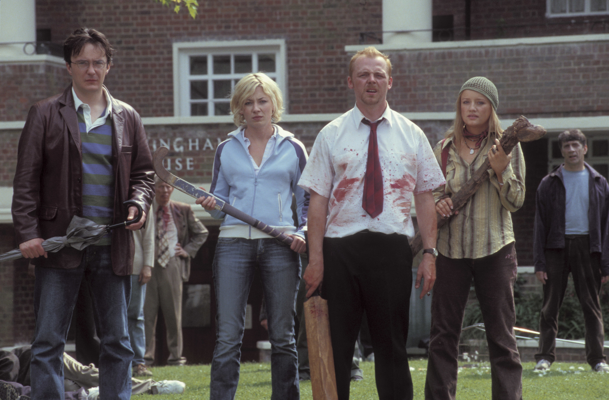 <p>What if you woke up one day and your city had been taken over by zombies? That’s the premise of <em>Shaun of the Dead</em>. The movie was a breakout project for director Edgar Wright and star Simon Pegg. It’s a letter-perfect horror-comedy, bringing the gore and the laughs in equal measure.</p><p>You may also like: <a href='https://www.yardbarker.com/entertainment/articles/the_25_best_cult_classic_films_of_all_time/s1__38547554'>The 25 best cult classic films of all time</a></p>