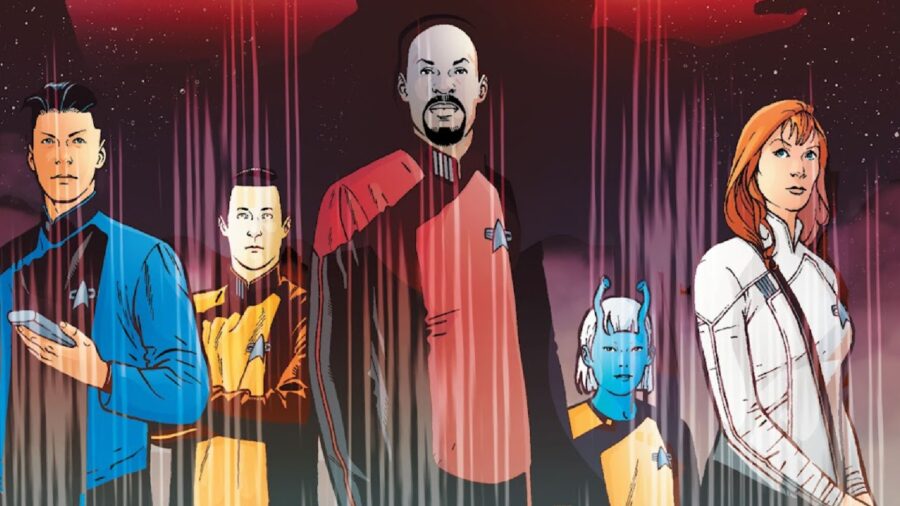<p>Premiering in 2022, IDW’s Star Trek comics are written by the duo of Colin Kelly and Jackson Lanzig with a rotating art team. The comic sees the return of Captain Ben Sisko of Star Trek: Deep Space Nine to the material world at the behest of the Prophets who task him with finding and stopping a villain who is hunting down all the more godlike beings of the galaxy (e.g., the Prophets, Q, the Crystalline Entities). </p><p>Starfleet gives Sisko command of the USS Theseus, an experimental new ship with a very unique crew.</p><p>Spinning out of the flagship title are the Star Trek: Defiant comics, written by Christopher Cantwell with art by Angel Unzueta. Worf captains another both unique and familiar crew, acting as an officially unofficial clandestine arm of Starfleet.</p>