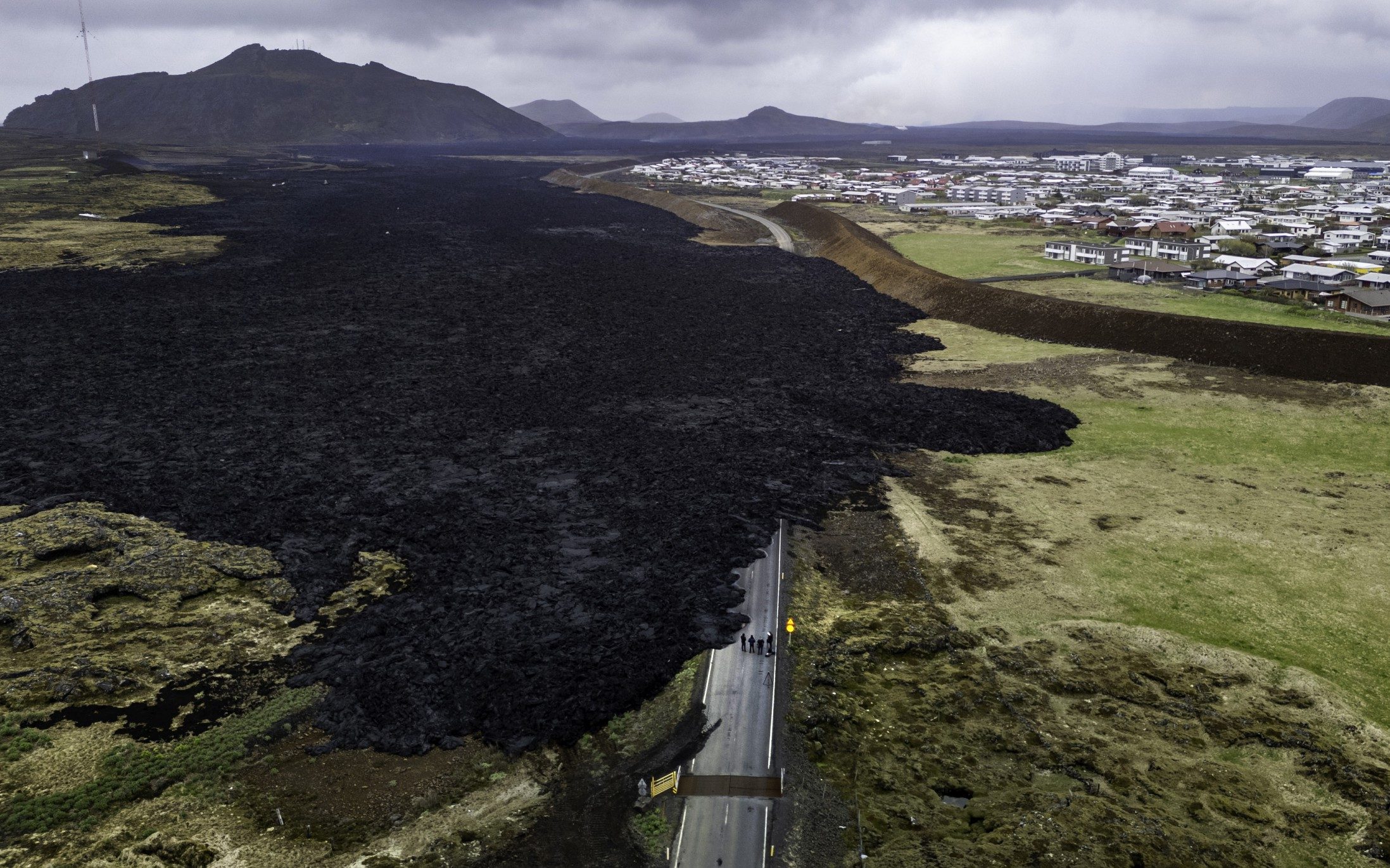 Watch: Icelandic Volcano Erupts After Town Evacuated