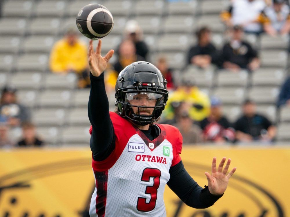 SHOW TIME: New QB, New Offence Unveiled Friday At TD Place As Redblacks ...