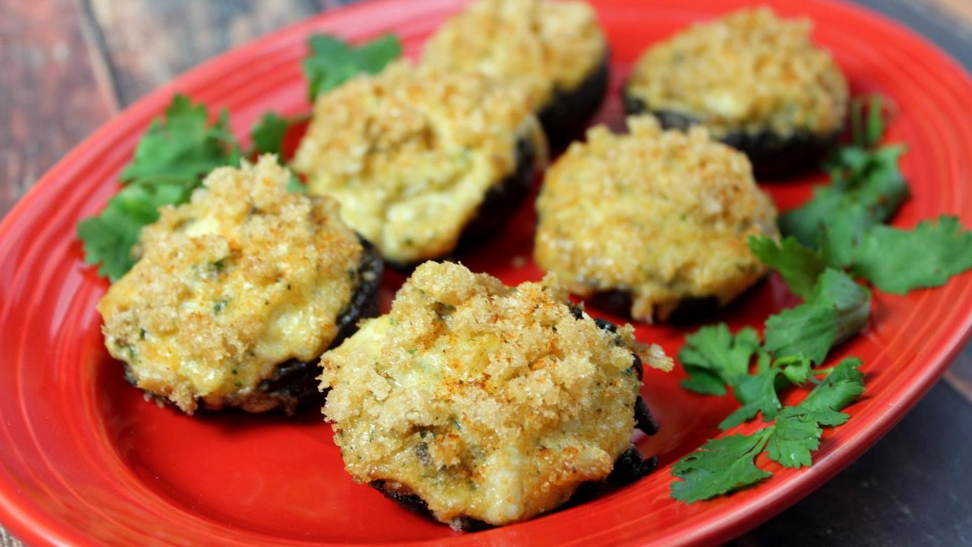 These Stuffed Mushrooms Are Delicious! Crab Stuffed Mushrooms Keto Friendly