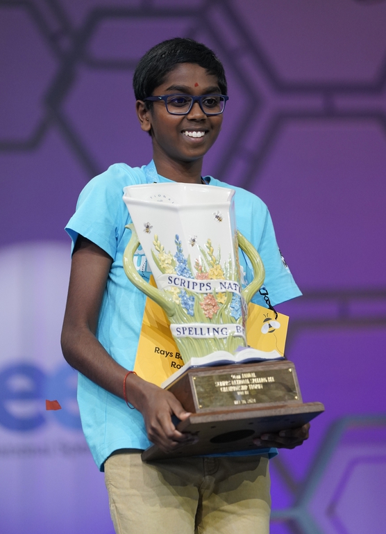 Bruhat Soma, A 12-year-old From Florida, Wins Spell-off And Scripps ...