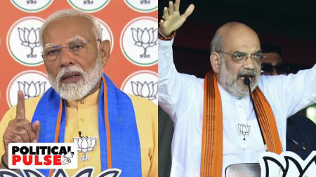 PM Modi away, Amit Shah, senior BJP leaders hold fort in Varanasi: ‘Koi fight hi nahi hai’