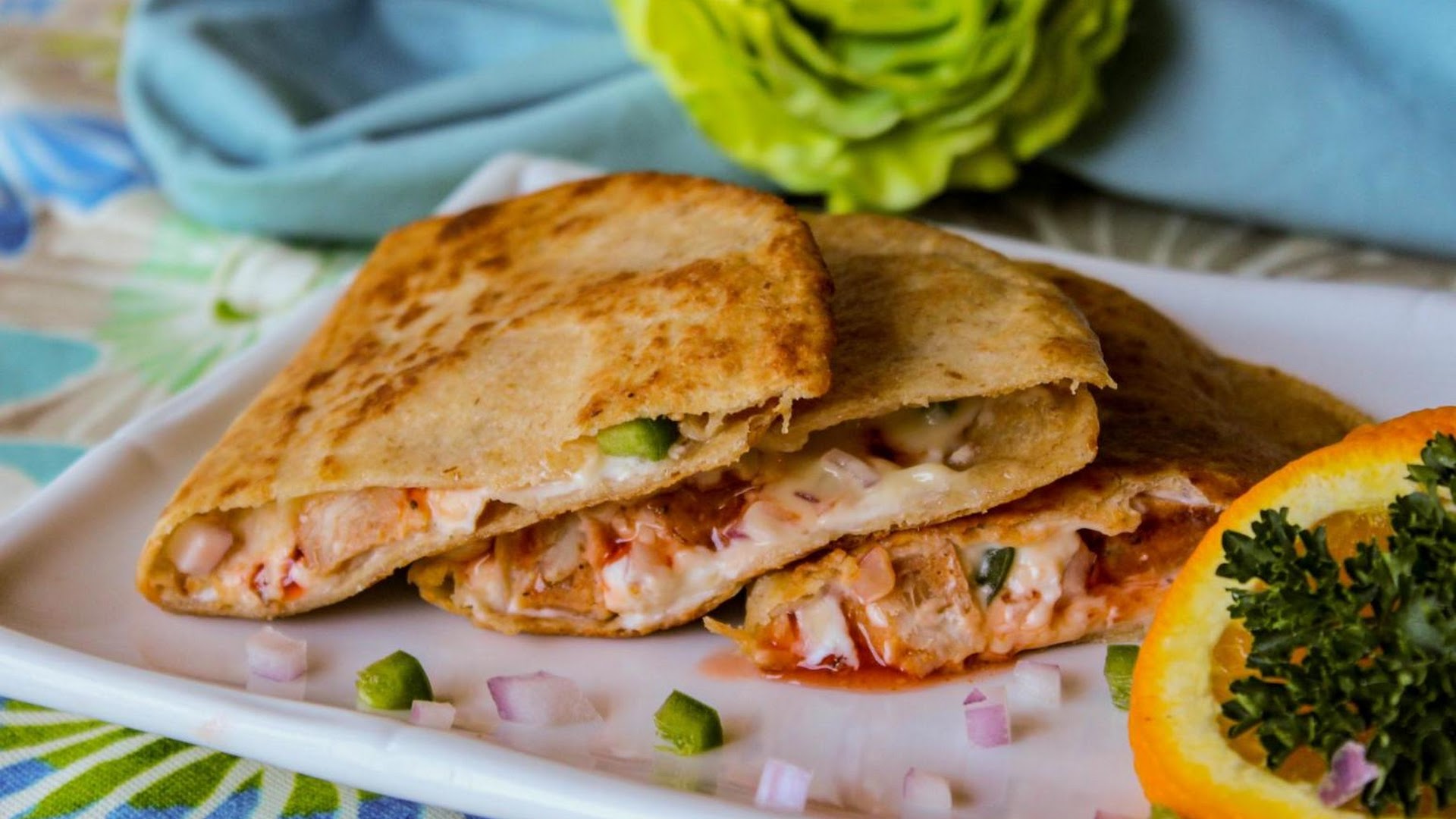 Sweet And Savory With A Little Bite, These Quesadillas Are Different