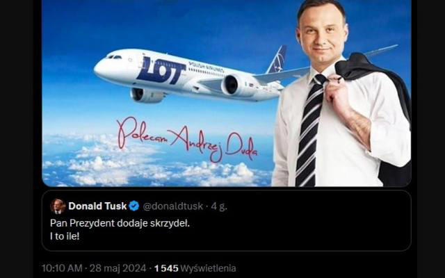 oto memy po wypowiedzi prezydenta andrzeja dudy na temat samolotów. coraz więcej ludzi będzie miało swoje samoloty! 16.06.2024