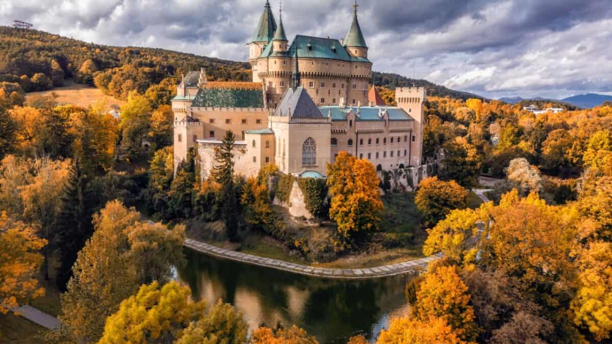 <p>Bojnice Castle is like a movie set for fantasy and fairytale films, but instead of Hollywood effects, it’s actually real! Built in the 12th century, it’s one of Slovakia’s medieval treasures that attracts tourists worldwide. </p><p>With its turrets, towers, and romantic atmosphere, it looks straight out of a storybook—perfect for families, history buffs, and anyone who secretly wishes they were a princess (or prince!). Explore grand halls adorned with suits of armor and fancy furniture, and peek out from towers for stunning views of the Slovakian countryside. </p>