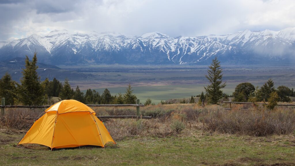 <p>It is no secret that there are a bunch of amazing campgrounds around Jackson Hole, both within and outside of the National Park. The Gros Ventre Campground is only 20 minutes outside of town and has tons of campsites that range from tent sites all the way up to huge pull-through sites for RVs. Best of all, the campground is right along the Gros Ventre River, where you can often see moose wandering by.</p><p>Those seeking a wilder and cheaper camping experience are in luck, as there are tons of amazing boondocking sites around the valley as well. These take a little more research to find, but you’d be hard-pressed to find sites this good nearly anywhere else in the country!</p>