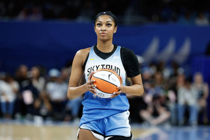angel reese's pregame outfit inspires new nickname before sky-mystics