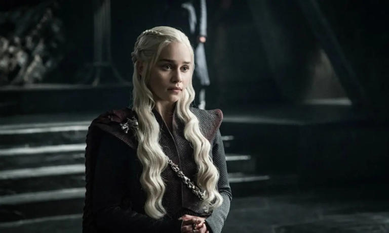 Emilia Clarke as Daenerys Targaryen in Game of Thrones [Credit: HBO]