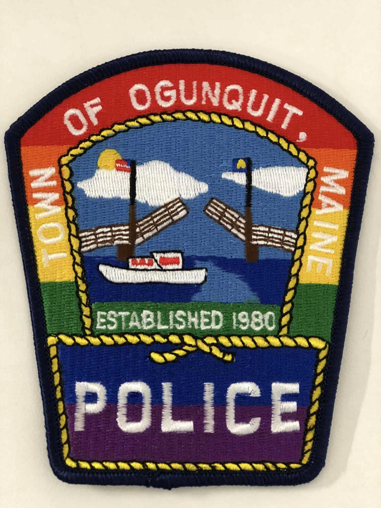 Ogunquit police mark Pride month with new rainbow patch