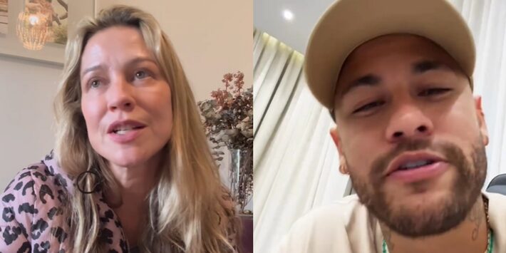 Em maio de 2024, Luana Piovani e Neymar trocaram xingamentos nas redes sociais. Foto: Reprodução