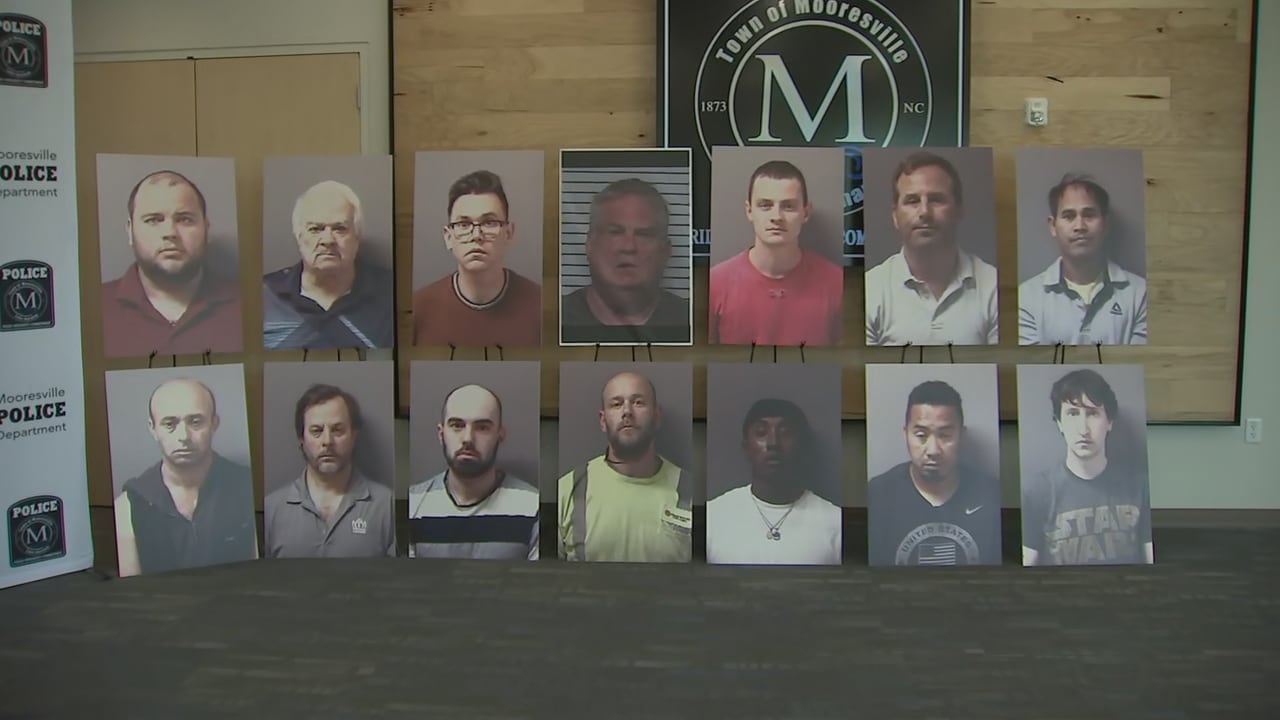 14 Arrested In Largest Child Predator Sting In Mooresville Police History