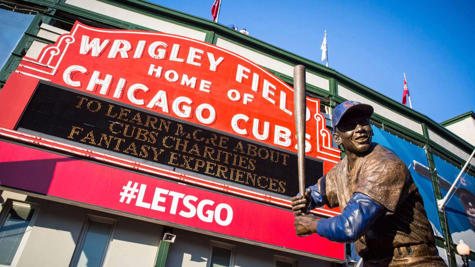 <p>Staying in Chicago? Check out Wrigley Field, the iconic baseball stadium where the Cubs play. Known for its ivy-covered brick outfield wall, the stadium was bought by giant chewing gum businessman William Wrigley Jr. in 1921. It was initially named Cubs Park before being renamed Wrigley Field in 1927. If you want to see a baseball game, this is one of the best places to do it.</p>