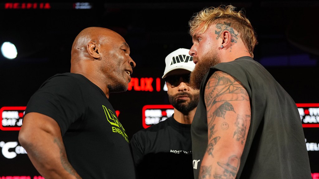 Netflix's Jake Paul-Mike Tyson Match "Postponed" After Tyson Suffers ...