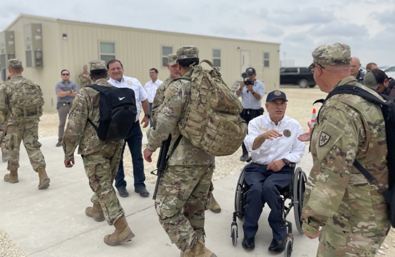 Texas unveils housing project for soldiers deployed to Mexico border