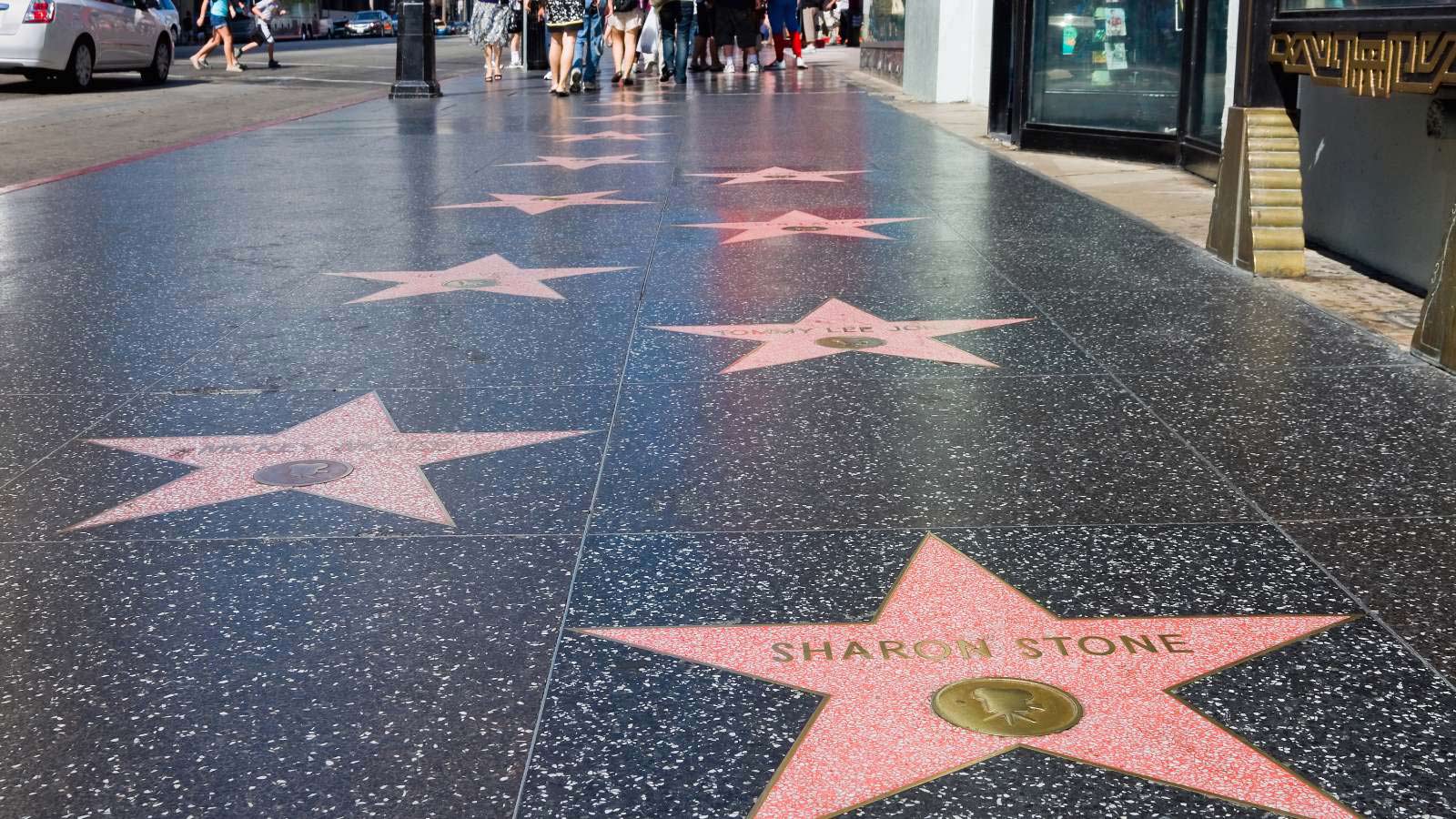 <p>The Hollywood Walk of Fame is a sidewalk that features the stars of famous actors, musicians, and other celebrities. It’s a fun place to visit and to see the stars of some of your favorite celebrities.</p>