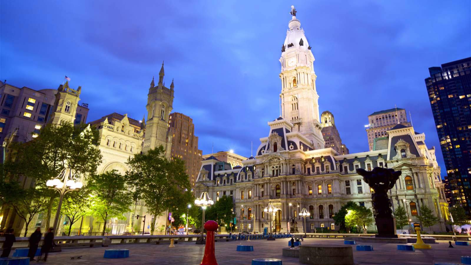 <p>Philadelphia City Hall doesn’t look like it belongs in the United States, it looks like a 17th-century European building. It’s the largest city hall in the country and the tallest masonry-bearing building in the world. There is a lot of history in this building, and it’s definitely worth a visit.</p>