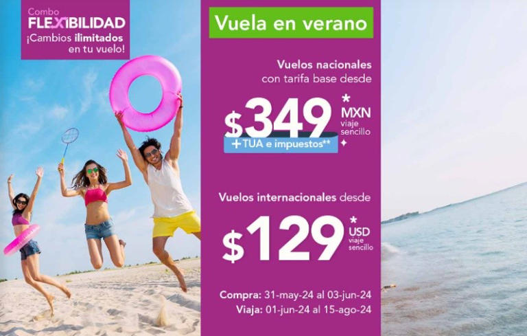 ¡Vuela este verano con Volaris! Dos promociones irresistibles para ...