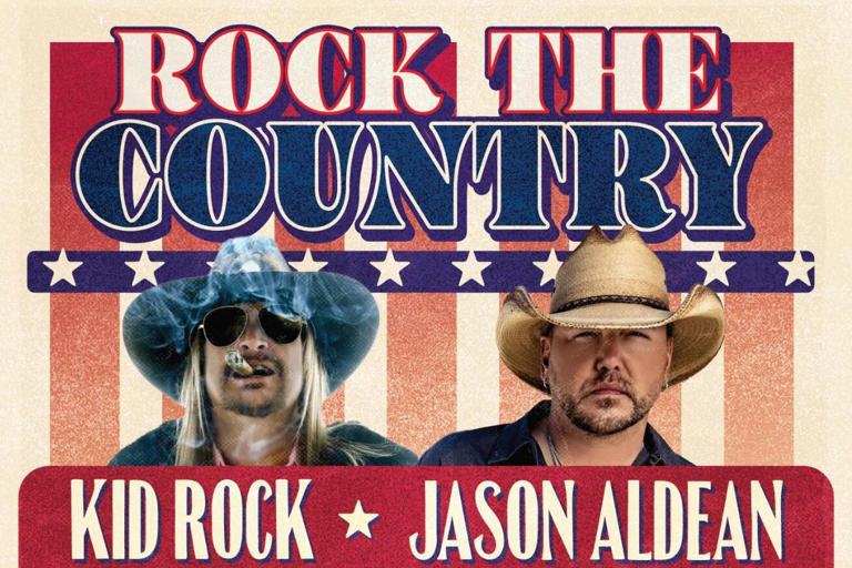 Kid Rock and Jason Aldean headline the Rock the Country music festival