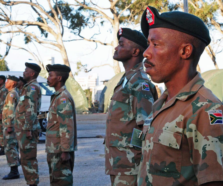 Two south african soldiers killed in dr congo after mortar attack