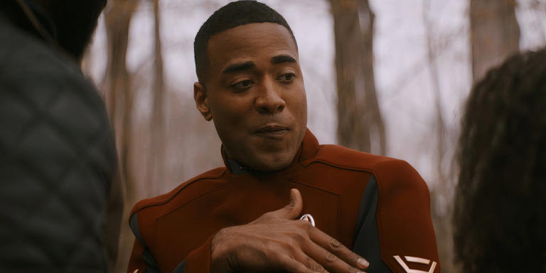 Who Played Burnhams Son In Star Trek: Discoverys Finale?