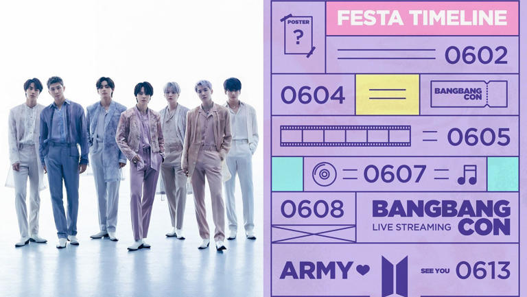 BIGHIT MUSIC drops the new BTS FESTA 2024 timeline commemorating the band's 11th anniversary