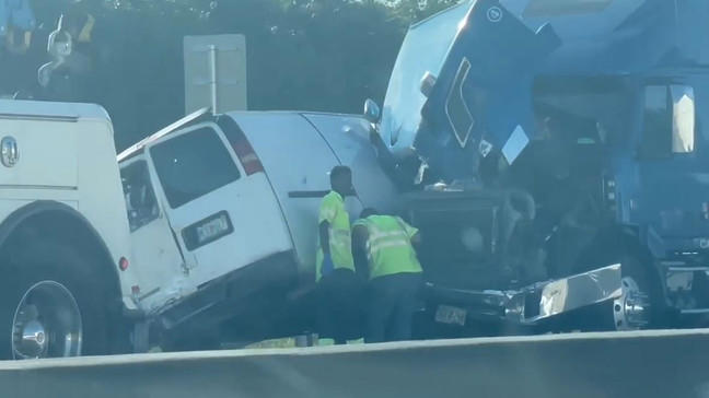 Rush Hour Traffic Lanes Reopen On Floridas Turnpike After Major Crash Near Beeline Hwy 9886