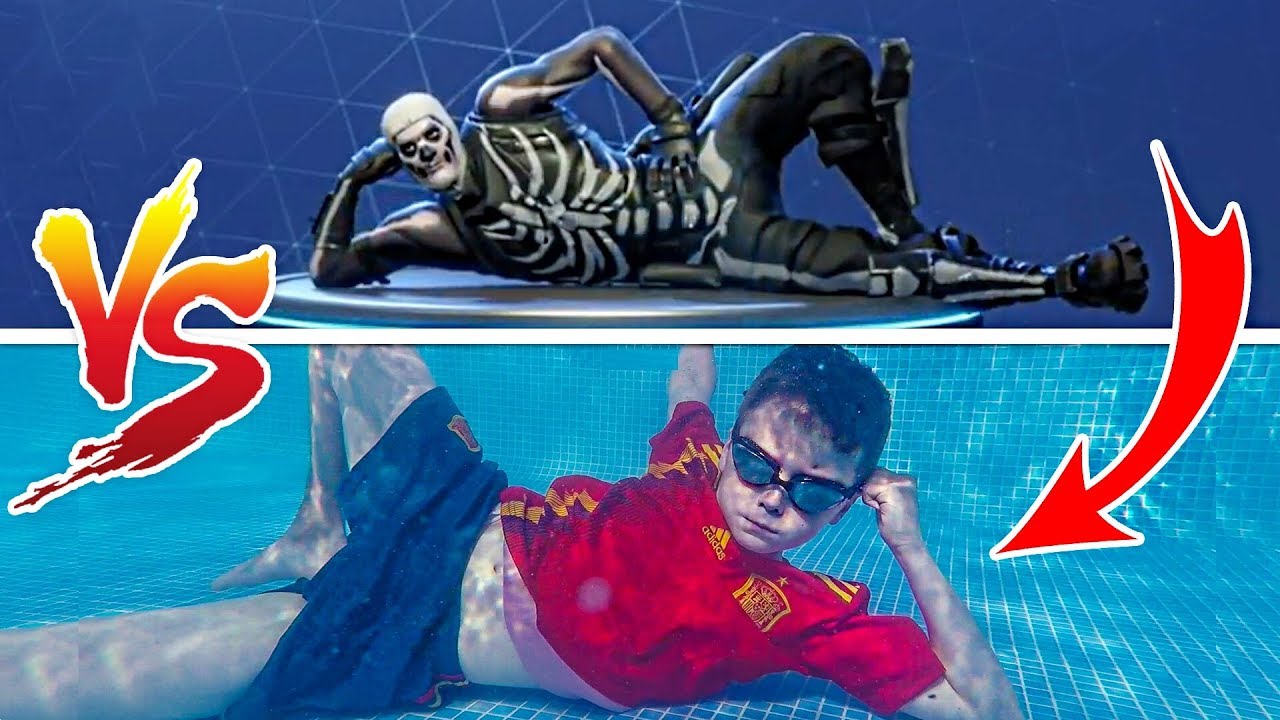 Extreme underwater Fortnite dance challenge goes wild on camera