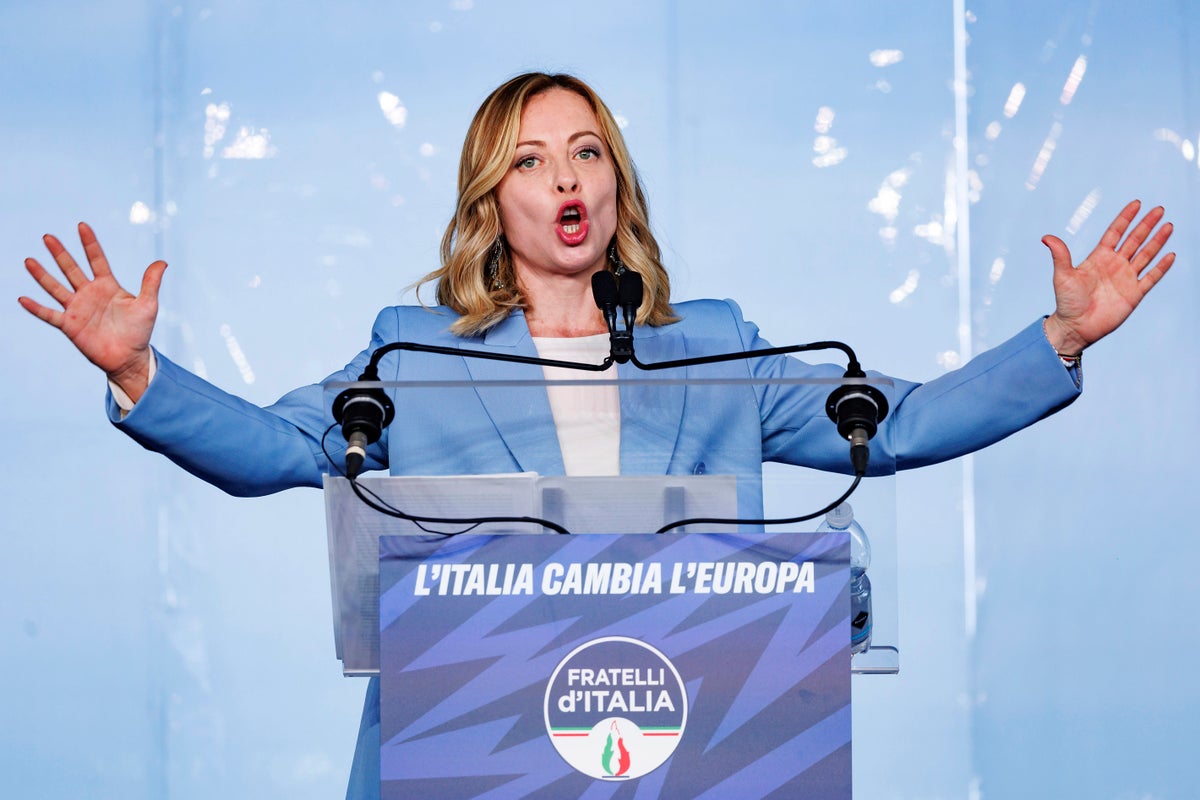 Europe Vote May Tip Balance Between Meloni's Far-right Agenda In Italy ...