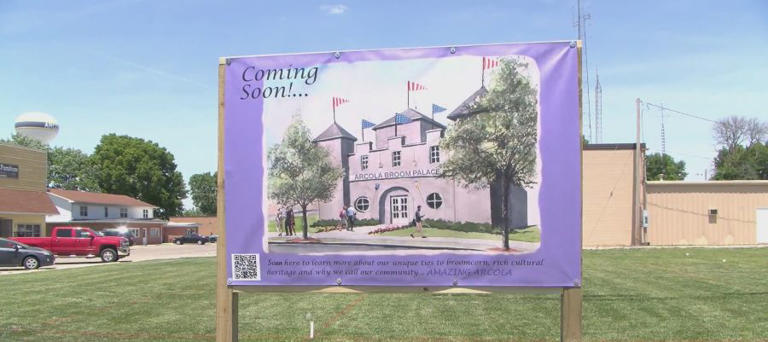 Arcola breaks ground on Historic Broom Palace, hopes museum brings more tourists