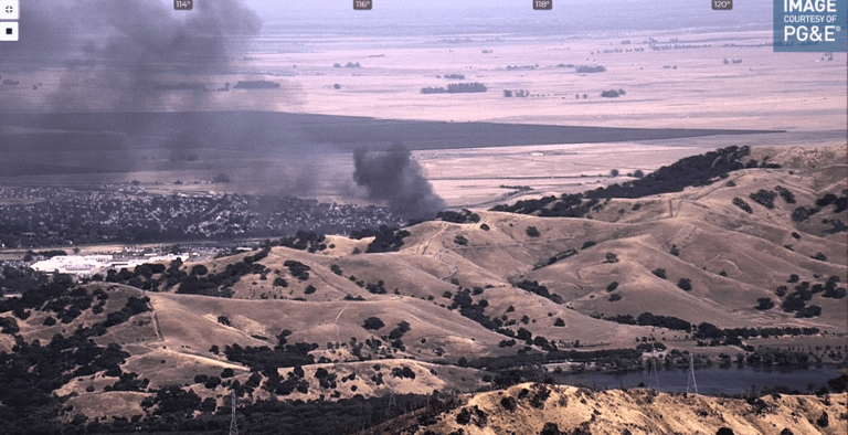 Grass fire reported near Vacaville prison