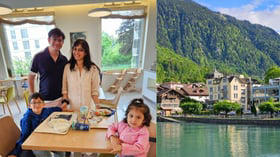 Indian CA Travels To Switzerland With Family For ₹90,000; Shares Tips