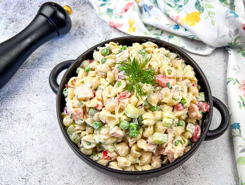 <p>This salad is rich in omega-3 fatty acids and perfect for a filling lunch or a light dinner. Easy Salmon Pasta Salad is a fantastic dish that’s as nutritious as it is delicious. It’s versatile enough for any occasion, from family dinners to larger gatherings. Enjoy the combination of salmon and pasta for a meal that is sure to satisfy.<br><strong>Get the Recipe: </strong><a href="https://dinnerbyheather.com/salmon-pasta-salad/?utm_source=msn&utm_medium=page&utm_campaign=">Easy Salmon Pasta Salad</a></p>