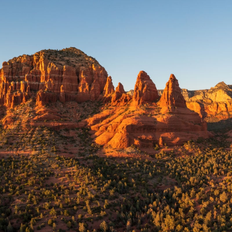 Sedona in the summer? You might think it sounds crazy to visit this notoriously hot desert destination in the summer when temperatures are highest, but it's actually a surprisingly good time to go to <a href="https://www.traveloffpath.com/top-6-tips-for-your-trip-to-sedona-arizona/" rel="noreferrer noopener">Sedona.</a> Summer is the off season in Sedona, so you can enjoy lower prices and fewer crowds. Early morning or evening are the best time to do any outdoor activities, while afternoon is perfect for relaxing by the pool or enjoying a spa treatment or indoor fitness class in this wellness-focused destination.