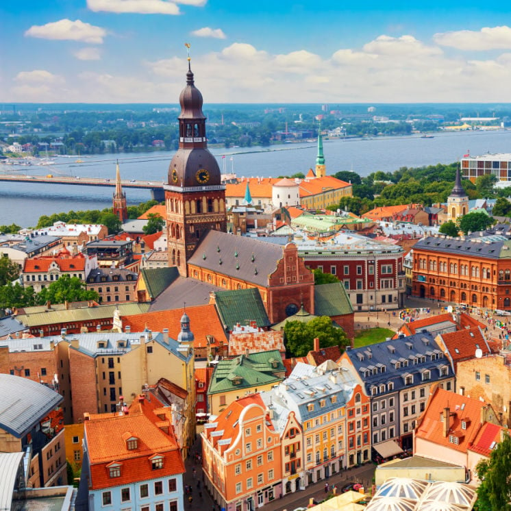 Riga might not be the first city to come to mind when you think of the best European capitals to visit (what about Paris, London, and Rome?) but if you want to avoid the crowds (and heat!) this summer, it's one of the best places to go. Located in the mild Baltic region of Europe, <a href="https://www.traveloffpath.com/5-reasons-why-you-should-visit-the-paris-of-the-baltics-on-your-next-trip-to-europe/" rel="noreferrer noopener">Riga</a> is a pretty, colorful city with a quaint medieval Old Town. It's the perfect destination for a city break, and you can easily take day trips to nearby places like the seaside town of Jurmala or charming Sigulda.