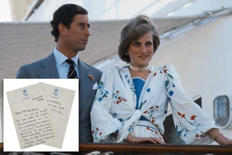 Princess Diana’s letters about personal life head to auction