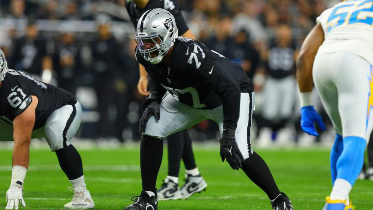 why las vegas raiders think thayer munford is a better fit at left tackle