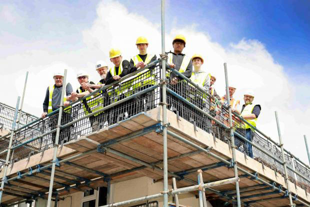 T-level students given site tour of Boscombe Down construction site