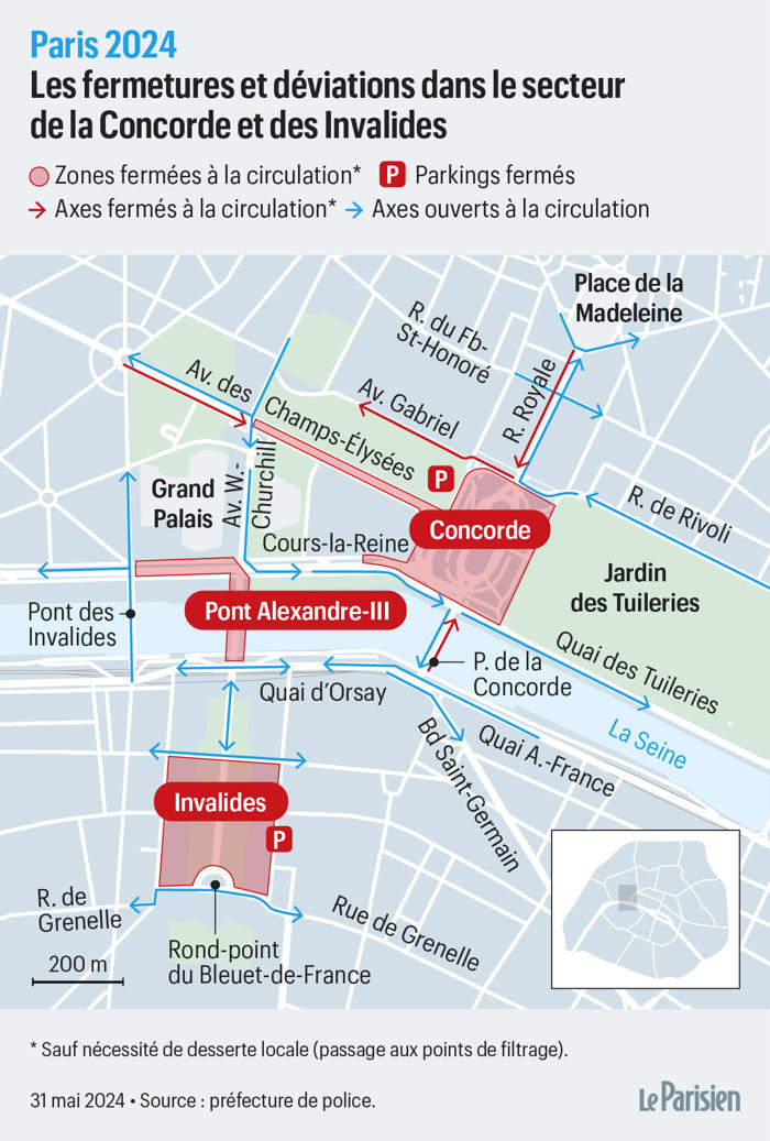 circulation à paris avant les jo : le boulevard de bonne nouvelle engorgé, le périphérique sud à éviter