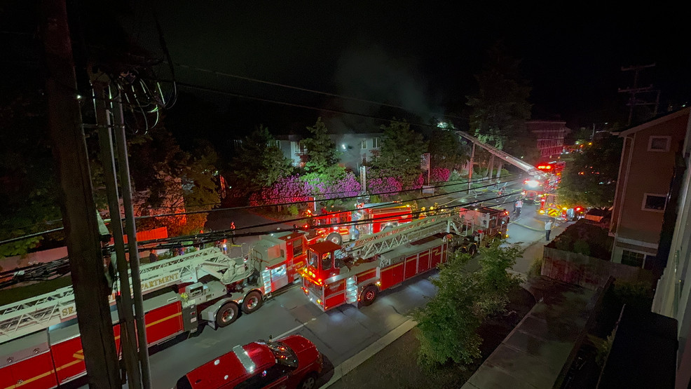 North Seattle Apartment Fire Displaces Several Residents