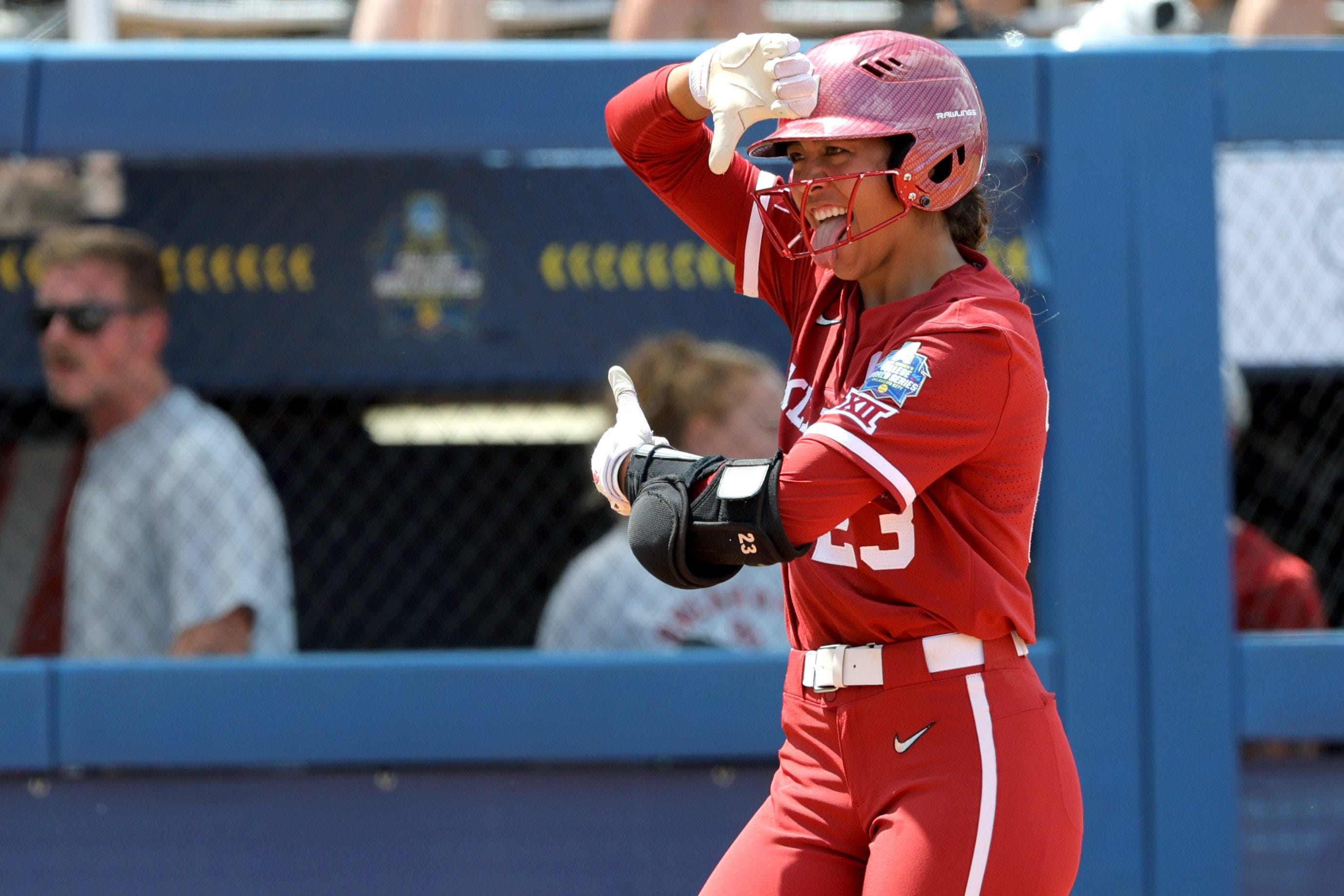 Inside WCWS reunion of OU softball star Tiare Jennings, UCLA's Maya Brady