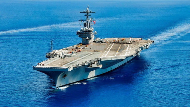 USS George HW Bush Aircraft Carrier U.S. Navy