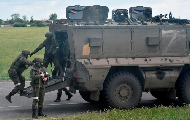 ukrainian intelligence intercepts russian talk of troop evacuation from belgorod