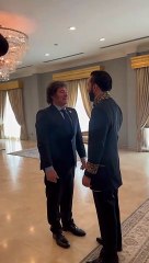 Javier Milei Se Reunió Con Nayib Bukele Luego De La Investidura ...