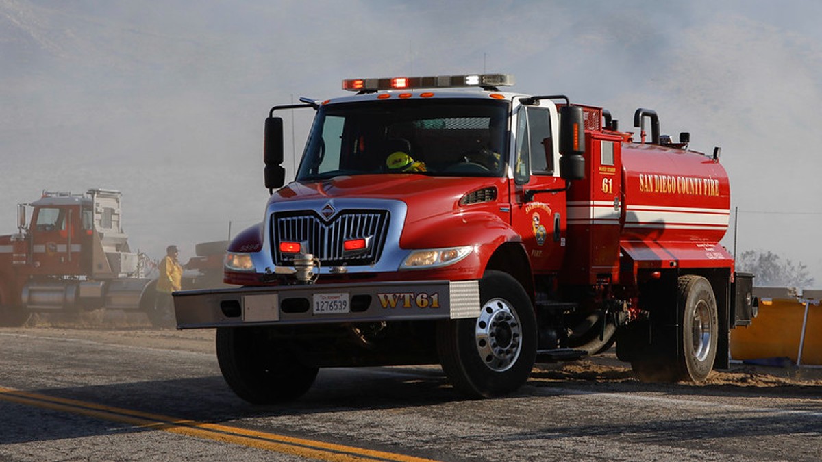 Wildfire That Crossed Border Near Otay Mountain Wilderness 10% Contained