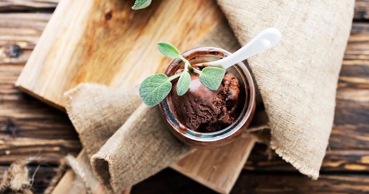 <p>Enjoy a scoop on its own, or pair it with a dessert for a memorable end to any meal. Chocolate Sage Ice Cream offers a sophisticated twist on traditional chocolate ice cream. The addition of sage infuses an earthy undertone that celebrates the richness of the chocolate beautifully. <br><strong>Get the Recipe: </strong><a href="https://www.easyhomemadelife.com/sage-ice-cream/?utm_source=msn&utm_medium=page&utm_campaign=">Chocolate Sage Ice Cream</a></p>