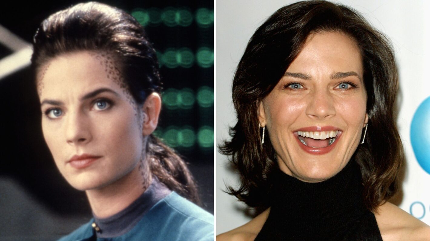 <p>Not only was Farrell the last original cast member hired, but she also had to re-shoot scenes after the makeup team opted to give her character, a Trill science officer, spots instead of a facial prosthetic. “I had a forehead, and they didn’t like how that looked,” she recalled to <em><a href="https://www.startrek.com/news/terry-farrell-star-trek-deep-space-nine-interview" rel="noopener">StarTrek.com</a></em> in 2022. “So Michael Westmore came up with the spots and took out the forehead. So we had to re-shoot.”</p>