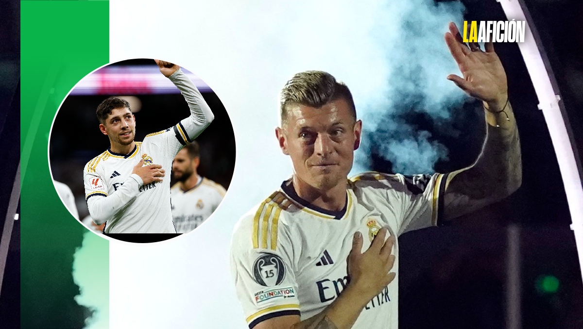 "Es Un Placer": Toni Kroos Cede Su Número 8 A Fede Valverde En Festejo ...