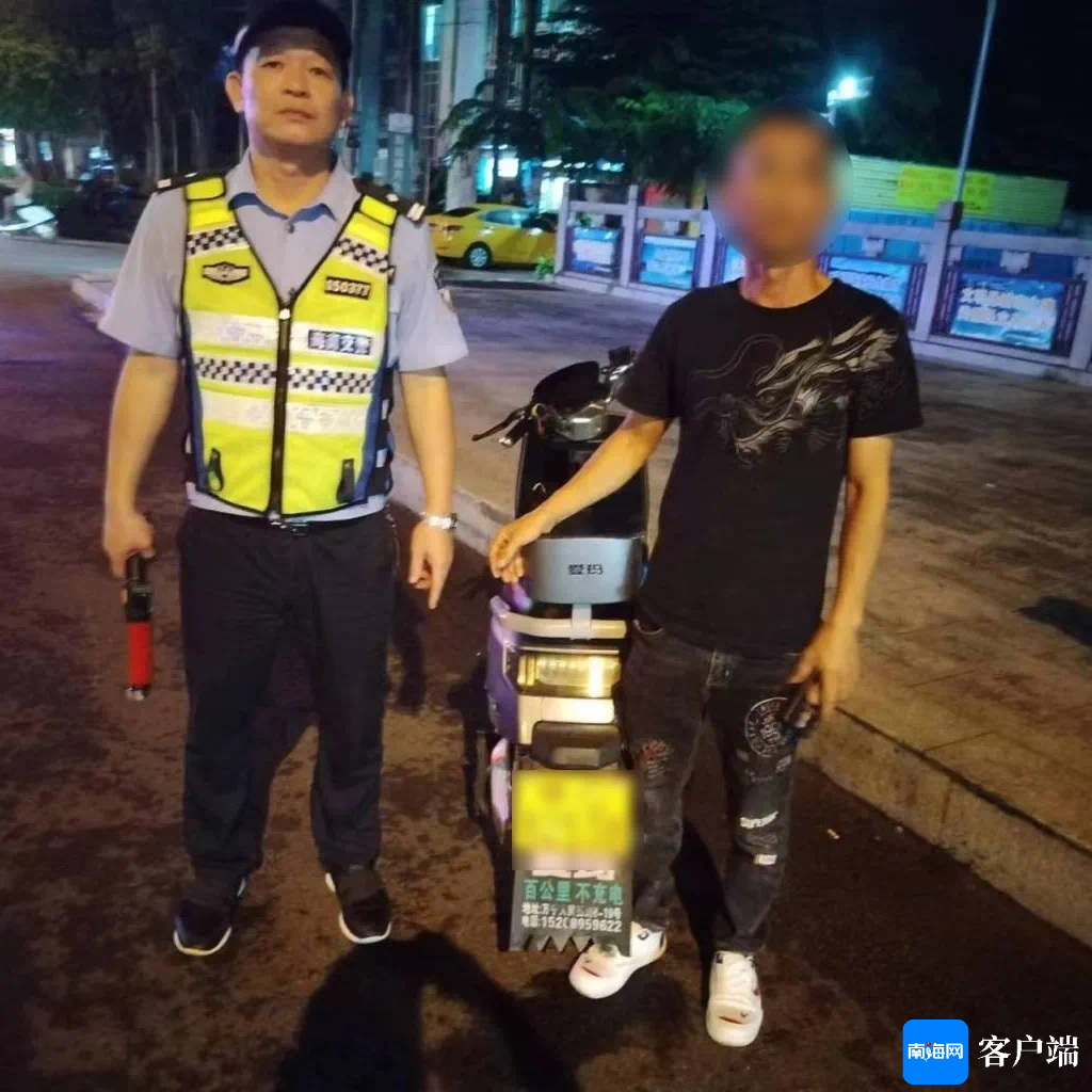 酒后开电动摩托车算酒驾吗？海南交警：算！