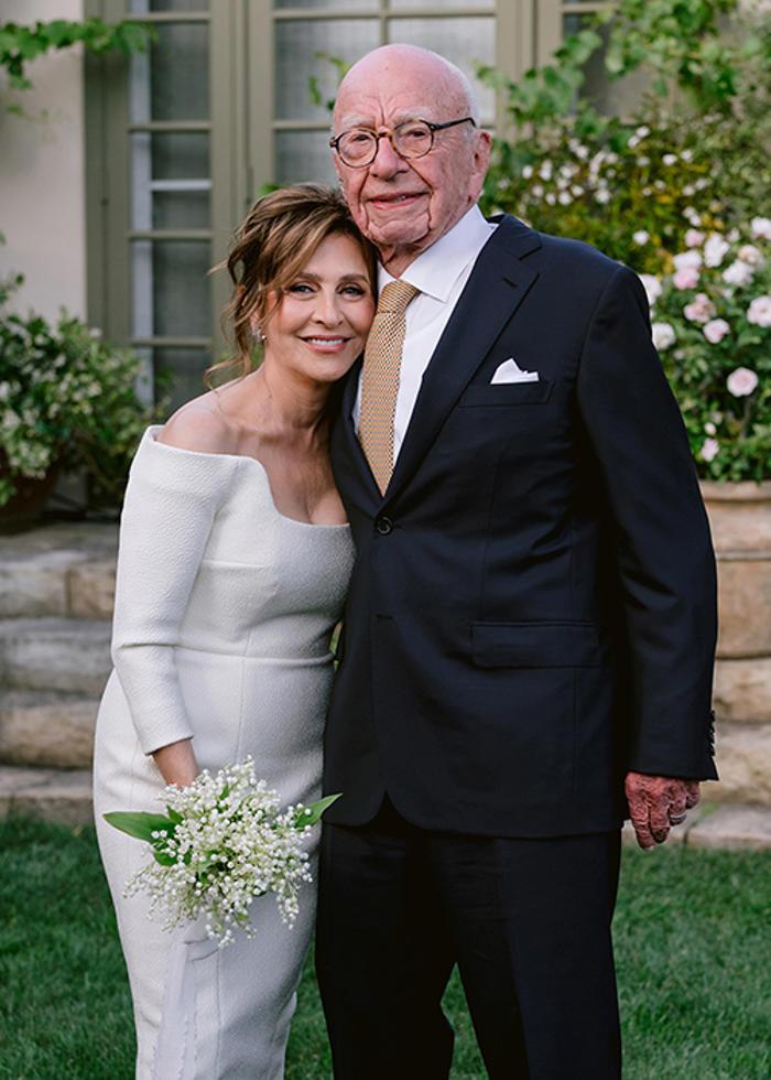 the groom wore trainers-rupert murdoch marries for the fifth time at 93